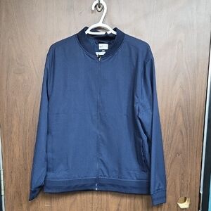 Greg Norman Size M Navy Lightweight Full Zip Jacket